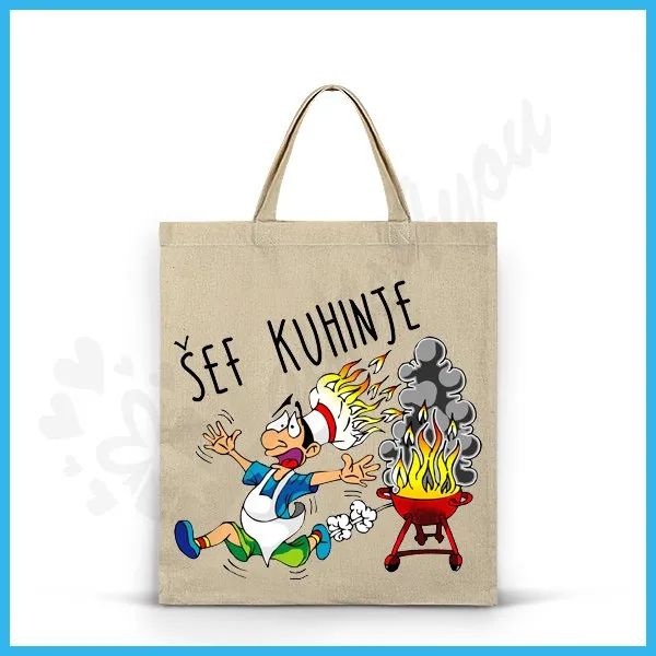 Proizvod Šef kuhinje pamučna torba Slika