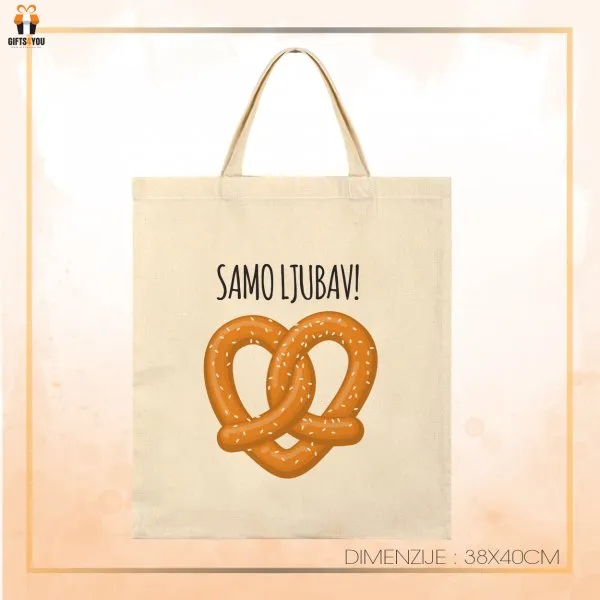 Proizvod Pamučna torba - Samo ljubav Slika