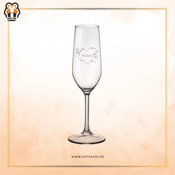 Proizvod Šampanj čaša - Mlada Slika