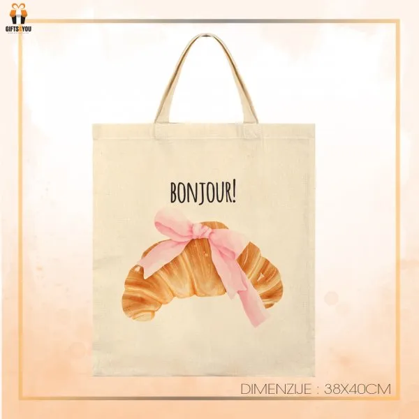 Proizvod Pamučna torba - Bonjour! Slika