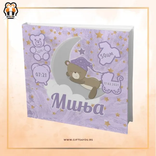 Proizvod Dečiji foto album - sa medom Slika